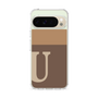 スリムプロテクションケース［ オリジナル - initial two tone - U brown ］