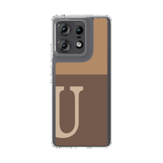 スリムプロテクションケース［ オリジナル - initial two tone - U brown ］