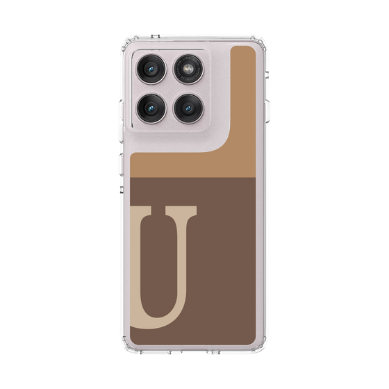 スリムプロテクションケース［ オリジナル - initial two tone - U brown ］