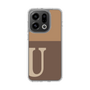 スリムプロテクションケース［ オリジナル - initial two tone - U brown ］