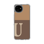 スリムプロテクションケース［ オリジナル - initial two tone - U brown ］