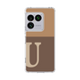スリムプロテクションケース［ オリジナル - initial two tone - U brown ］