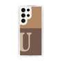 スリムプロテクションケース［ オリジナル - initial two tone - U brown ］