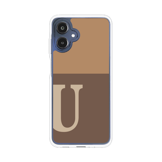 スリムプロテクションケース［ オリジナル - initial two tone - U brown ］