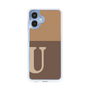 スリムプロテクションケース［ オリジナル - initial two tone - U brown ］