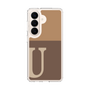 スリムプロテクションケース［ オリジナル - initial two tone - U brown ］