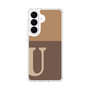 スリムプロテクションケース［ オリジナル - initial two tone - U brown ］
