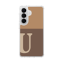 スリムプロテクションケース［ オリジナル - initial two tone - U brown ］
