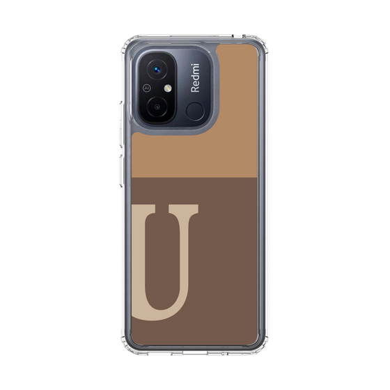 スリムプロテクションケース［ オリジナル - initial two tone - U brown ］