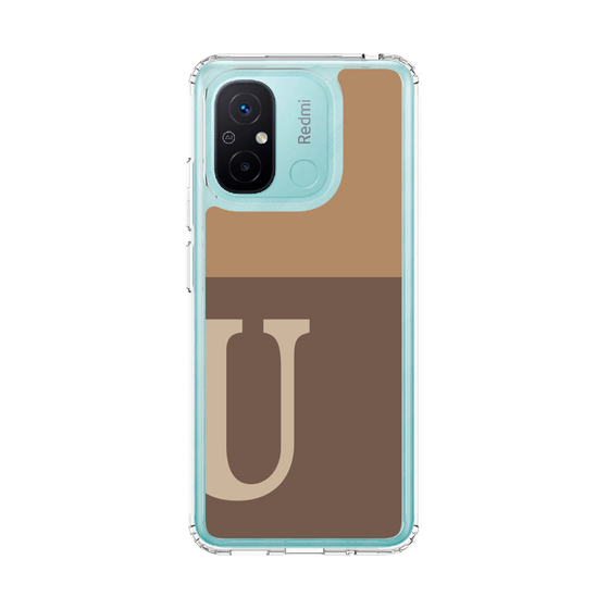 スリムプロテクションケース［ オリジナル - initial two tone - U brown ］