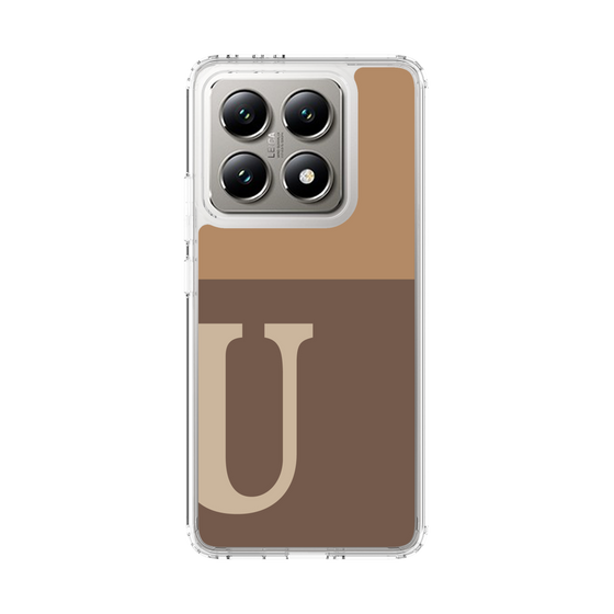 スリムプロテクションケース［ オリジナル - initial two tone - U brown ］