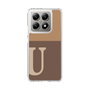 スリムプロテクションケース［ オリジナル - initial two tone - U brown ］