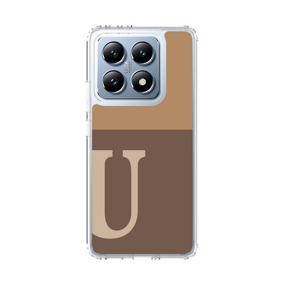 スリムプロテクションケース［ オリジナル - initial two tone - U brown ］