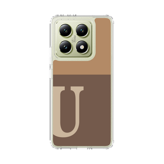 スリムプロテクションケース［ オリジナル - initial two tone - U brown ］