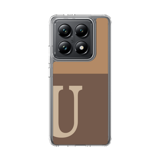 スリムプロテクションケース［ オリジナル - initial two tone - U brown ］
