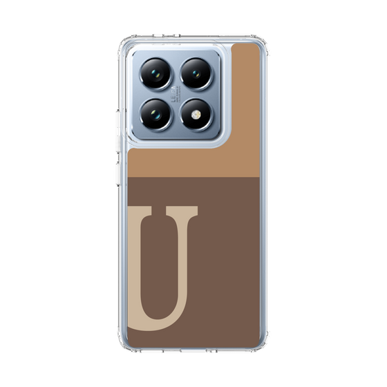 スリムプロテクションケース［ オリジナル - initial two tone - U brown ］