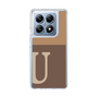スリムプロテクションケース［ オリジナル - initial two tone - U brown ］