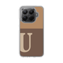 スリムプロテクションケース［ オリジナル - initial two tone - U brown ］
