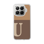 スリムプロテクションケース［ オリジナル - initial two tone - U brown ］