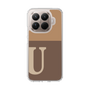 スリムプロテクションケース［ オリジナル - initial two tone - U brown ］