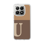 スリムプロテクションケース［ オリジナル - initial two tone - U brown ］