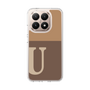 スリムプロテクションケース［ オリジナル - initial two tone - U brown ］