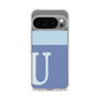 スリムプロテクションケース［ オリジナル - initial two tone - U blue ］