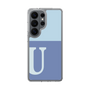 スリムプロテクションケース［ オリジナル - initial two tone - U blue ］
