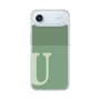 スリムプロテクションケース［ オリジナル - initial two tone - U green ］