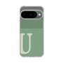 スリムプロテクションケース［ オリジナル - initial two tone - U green ］