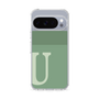 スリムプロテクションケース［ オリジナル - initial two tone - U green ］