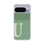 スリムプロテクションケース［ オリジナル - initial two tone - U green ］