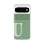 スリムプロテクションケース［ オリジナル - initial two tone - U green ］