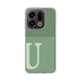 スリムプロテクションケース［ オリジナル - initial two tone - U green ］