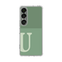 スリムプロテクションケース［ オリジナル - initial two tone - U green ］