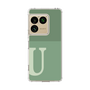 スリムプロテクションケース［ オリジナル - initial two tone - U green ］