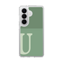 スリムプロテクションケース［ オリジナル - initial two tone - U green ］