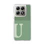 スリムプロテクションケース［ オリジナル - initial two tone - U green ］