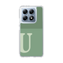 スリムプロテクションケース［ オリジナル - initial two tone - U green ］