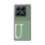 スリムプロテクションケース［ オリジナル - initial two tone - U green ］