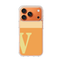 スリムプロテクションケース［ オリジナル - initial two tone - V orange ］