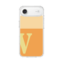 スリムプロテクションケース［ オリジナル - initial two tone - V orange ］