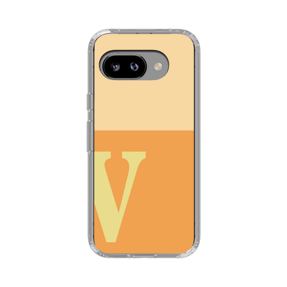 スリムプロテクションケース［ オリジナル - initial two tone - V orange ］