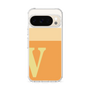 スリムプロテクションケース［ オリジナル - initial two tone - V orange ］