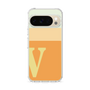 スリムプロテクションケース［ オリジナル - initial two tone - V orange ］