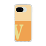 スリムプロテクションケース［ オリジナル - initial two tone - V orange ］
