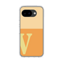 スリムプロテクションケース［ オリジナル - initial two tone - V orange ］