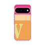 スリムプロテクションケース［ オリジナル - initial two tone - V orange ］