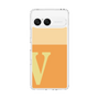 スリムプロテクションケース［ オリジナル - initial two tone - V orange ］