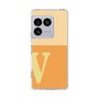 スリムプロテクションケース［ オリジナル - initial two tone - V orange ］